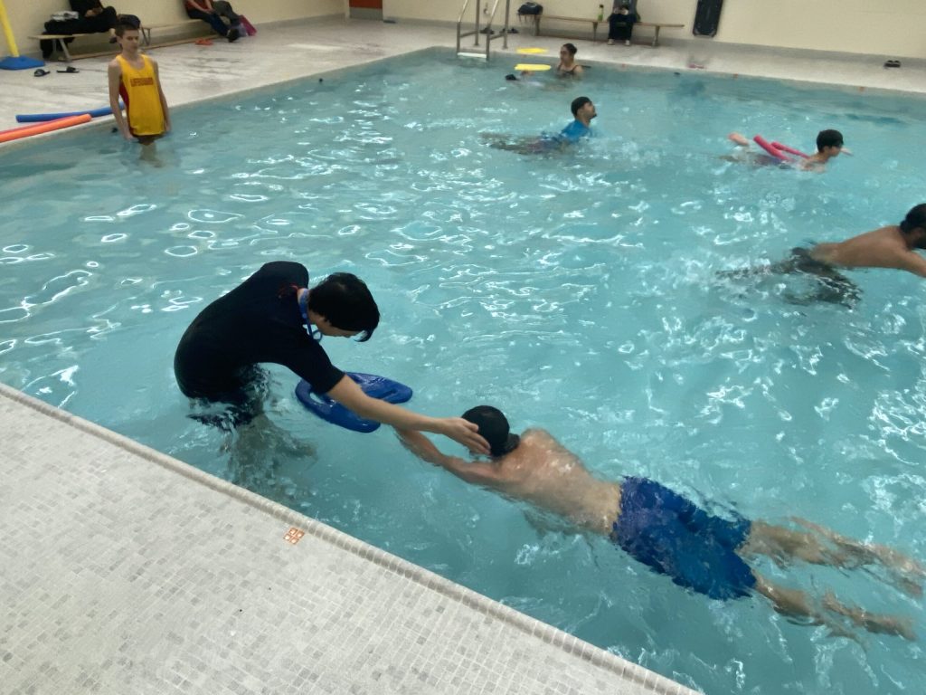 Adult swim training